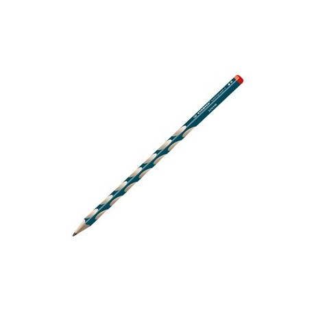 Matita grafite EasyGraph slim HB fusto petrolio per destromani Stabilo