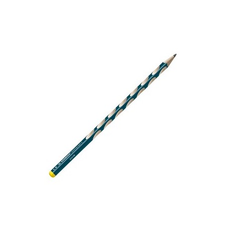 Matita grafite EasyGraph slim HB fusto petrolio per mancini Stabilo