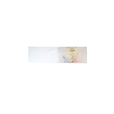 Scatola 25 fg A4 da 20 bigl. bomboniere personalizzabile "Comunione" Rex Sadoch