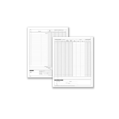 Registro Corrispettivi 16pag. num.31x24,5cm DU1386N0000 Data Uffcio