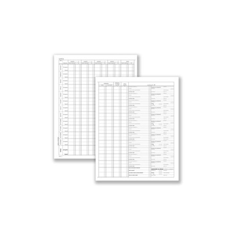 Registro prospetto riepilogativo minori 8pag. 31x24,5cm DU138510000 DU