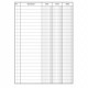 Registro Dare-Avere-Saldo 96pag. 17x12cm DU133300000 Data Ufficio