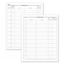 Registro corrispondenza arrivo/partenza 50pgg. 31x24,5cm DU138000000 DU