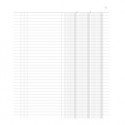 Registro inventari a 3 colonne 96pag.num.31x24,5cm DU135100000 DU