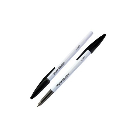 Penna a sfera con cappuccio PaperMate 045 punta 1,0mm nero
