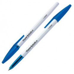 Penna a sfera con cappuccio PaperMate 045 punta 1,0mm blu