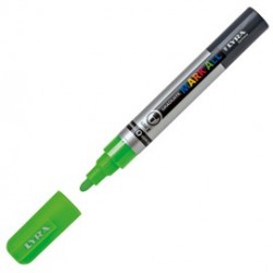 Marcatore Graduate Mark All punta tonda verde fluo Lyra