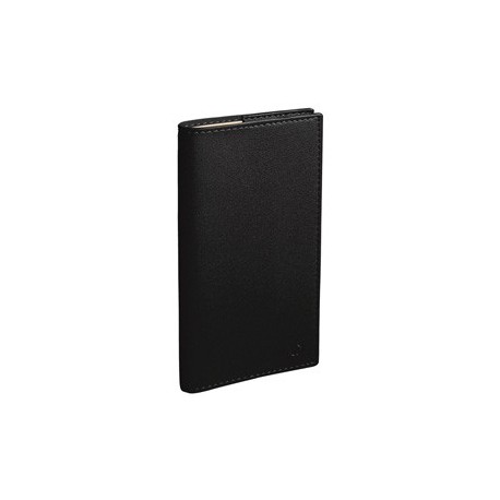 Agenda Planing Planital c/spirale 8,8x17cm Soho nero 2024 Quo Vadis