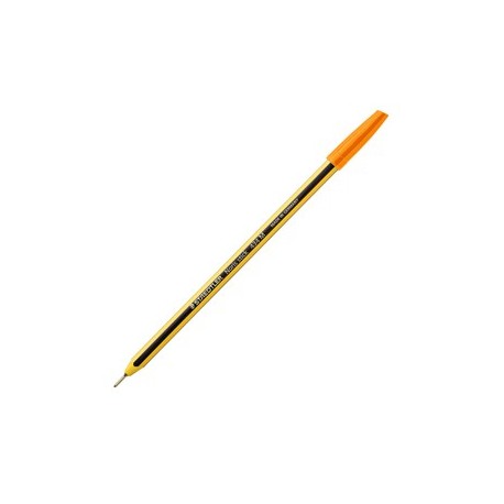 Scatola 10 penna a sfera 434 Noris Stick arancione 1,0mm STAEDTLER