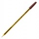 Scatola 10 penna a sfera 434 Noris Stick marrone 1,0mm STAEDTLER