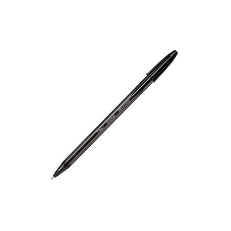Scatola 20 penna sfera con cappuccio Cristal® Exact 0.7mm nero BIC®