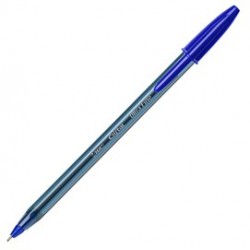 Scatola 20 penna sfera con cappuccio Cristal® Exact 0.7mm blu BIC®