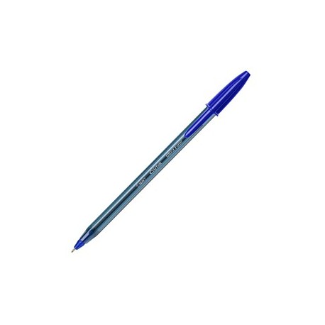 Scatola 20 penna sfera con cappuccio Cristal® Exact 0.7mm blu BIC®