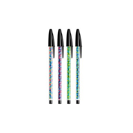 Scatola 20 penna sfera con cappuccio Cristal® Collection 1.0mm nero BIC®