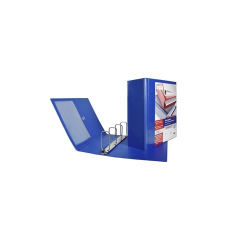 Raccoglitore STELVIO TI 100 A4 4Q 22x30cm blu personalizzabile SEI ROTA