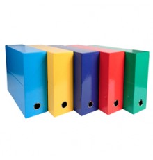 Scatola progetto Iderama 5 colori assortiti classici D90 Exacompta