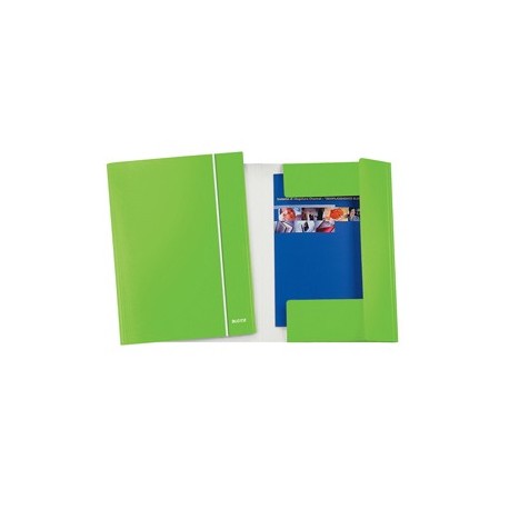 Cartellina c/elastico WOW verde lime 25X35cm