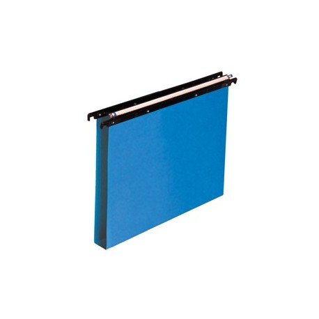 Cartella sospesa cassetto in PP 39,5/U-3cm BLU 500/395 CARTESIO PP
