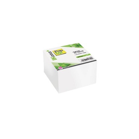 Cubo foglietti carta bianca 700fg 9,5x9,5cm IKONA+