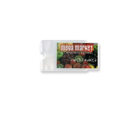 Busta porta card 1P TRASP. 1 tasca 5,8X8,7CM Sei rota