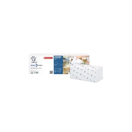 224 Tovaglioli interfogliati 1/4 fold bianco 33x22cm Papernet
