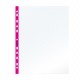 25 Buste forate c/ banda fucsia NEON 22X30cm Favorit