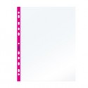 25 Buste forate c/ banda fucsia NEON 22X30cm Favorit