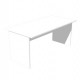 Scrivania lineare 120X80cm Bianco - EASY