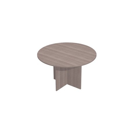 Tavolo riunioni 4 posti Ø120 x H72cm Frassino toscano - EASY