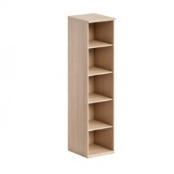 Mobile alto a giorno 45X46cm H181,8cm Rovere - AGORA'