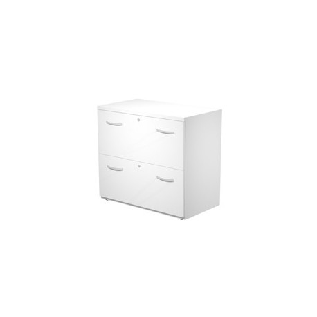 Classificatore 2 cassetti per cart.sosp. 80x46x73cm Bianco - AGORA'