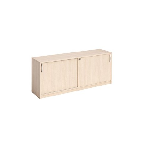 Mobile basso con ante scorrevoli 185x46x73cm Rovere - AGORA'
