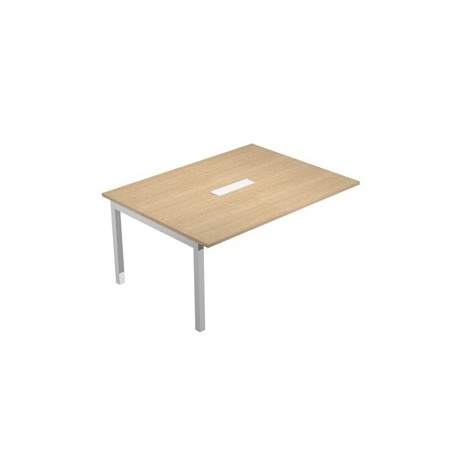 Modulo aggiuntivo per tavolo riunioni AGORA' 160X120x72,5cm Rovere