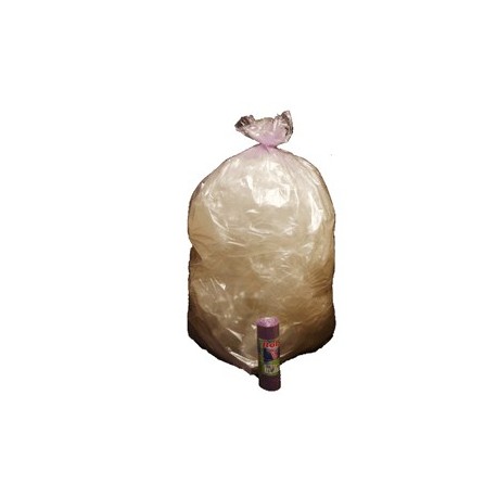10 Sacchi Viola trasp. 70x110cm 110Lt 22µ Rolsac