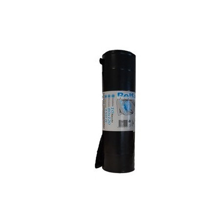 10 Sacchi Nero 80x120cm 150Lt 74µ Rolsac