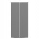 Pannello fonoassorbente 120x40cm Grigio Moody
