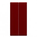 Pannello fonoassorbente 140x40cm Rosso Moody