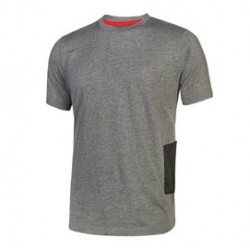 Pack 3 Magliette a maniche corte Tg L grigio scuro Road U-Power