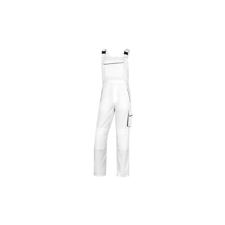Salopette da lavoro Panostyle M6SAL bianco/grigio Tg. M