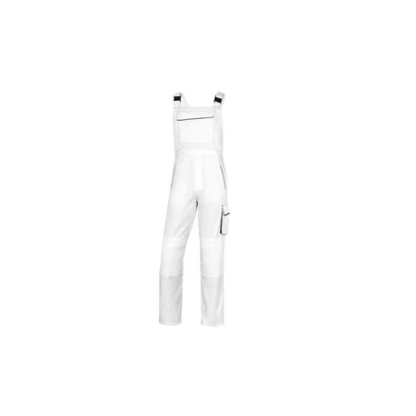 Salopette da lavoro Panostyle M6SAL bianco/grigio Tg. XL