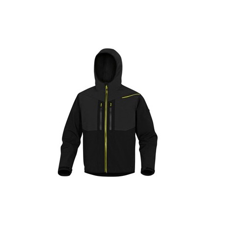 Giacca softshell Horten 2 Tg. M nero/giallo