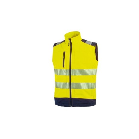 Gilet alta visibilitA' softshell Dany giallo fluo Taglia XL U-Power