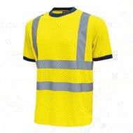 Pack 3 T-shirt alta visibilitA' Tg XL giallo fluo Glitter U-Power