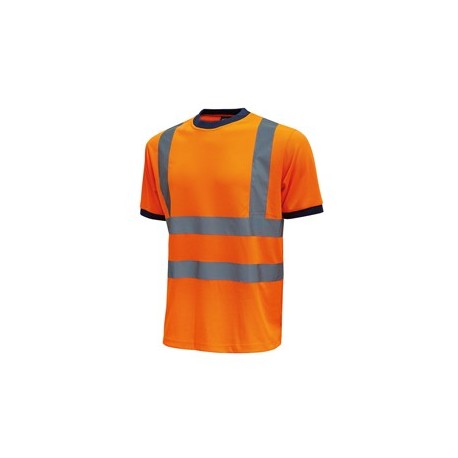 Pack 3 T-shirt alta visibilitA' Tg XXL arancio fluo Glitter U-Power