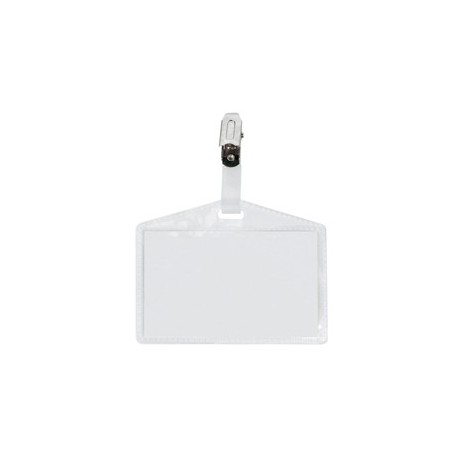 10 Portanome Pass 3P 9,5x6cm c/clip in metallo s/cartoncino Sei Rota