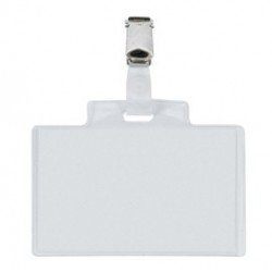 10 Portanome Pass 3E 9,5x6cm c/clip in metallo Sei Rota