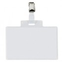 10 Portanome Pass 4E 11x7cm c/clip in metallo Sei Rota