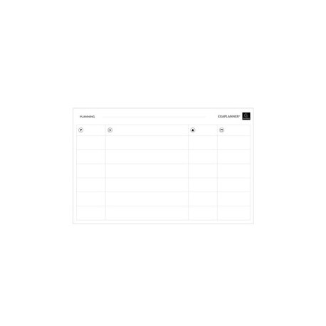 Planning magnetico TEAM 60x90cm Exacompta
