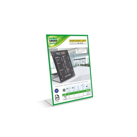 Display con base a L A4 -21x30cm Lebez