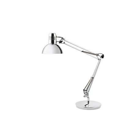 Lampada da tavolo Architect silver Alba